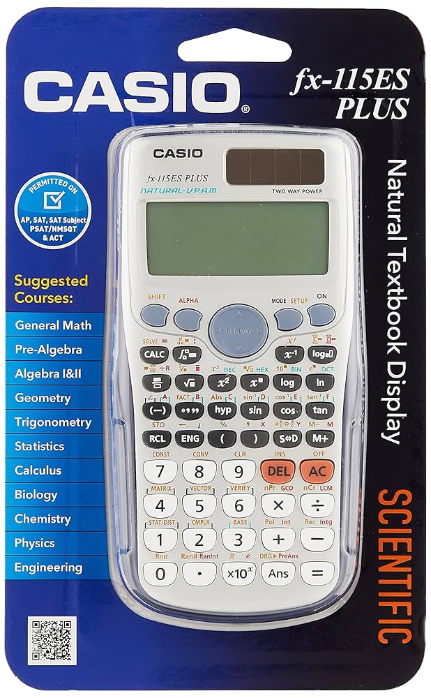 カシオ fx-115ES PLUS-BK エンジニアリング/科学電卓　並行輸入品 カシオ fx-115ES PLUS-BK エンジニアリング/科学電卓 並行輸入品
